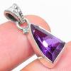 Natural Alexandrite Gemstone Handmade 925 Solid Sterling Silver Pendant 1'' f4B12