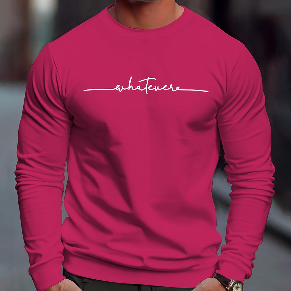 Мужская осенняя повседневная футболка с длинным рукавом и круглым вырезом 2023 года, новые мужские спортивные топы с 3D-цифровой музыкальной печатью, зимняя нижняя рубашка