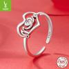 Mother'S Day Love Ring S925 Sterling Silver Festive Family Elements, Fashionable Explosion