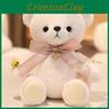 Bow Cute Decoration Deer And Bear Plush Toy Doll For Room Decoration Gift And