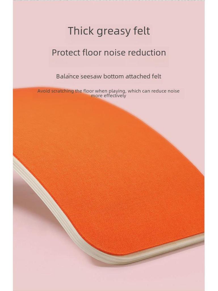 Wooden Double Interactive Indoor Seesaw for Child Sensory Training