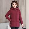 Mom autumn and winter coat down padded jacket middle-aged women winter padded jacket new winter padded jacket for the elderly