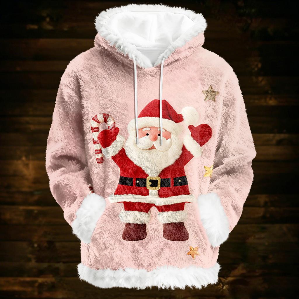 Толстовки для женщин оверсайз зимние плюшевые милые свитшоты пуловер модная осенне-зимняя одежда