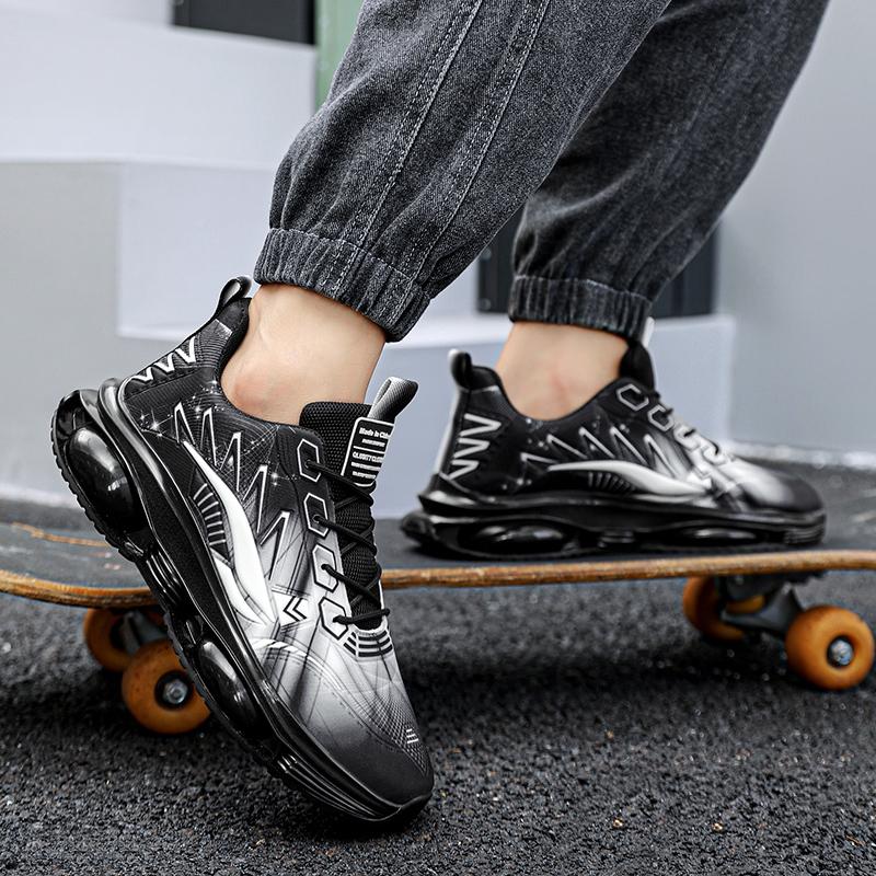 Мужская спортивная обувь, высококачественные дышащие удобные кроссовки, обувь для отдыха, роскошная обувь, противоскользящая, трендовая, для бега, тренировок