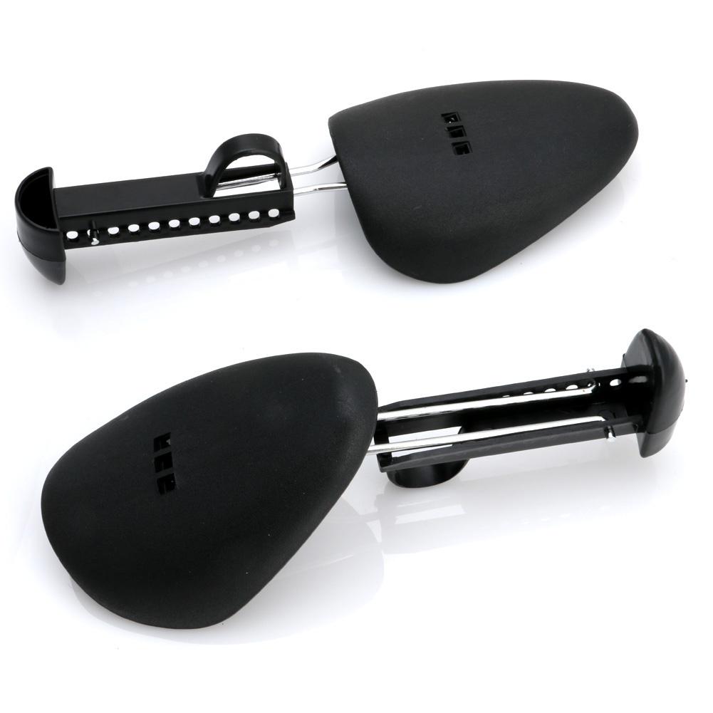 1 Pair Plastic Shoe Tree Shaper Shapes Stretcher Adjustable for Women Men