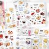 Наклейки-фрагменты дневника PaperMore: Стильные клейкие материалы для коллажей в планировщик и на телефон DIY