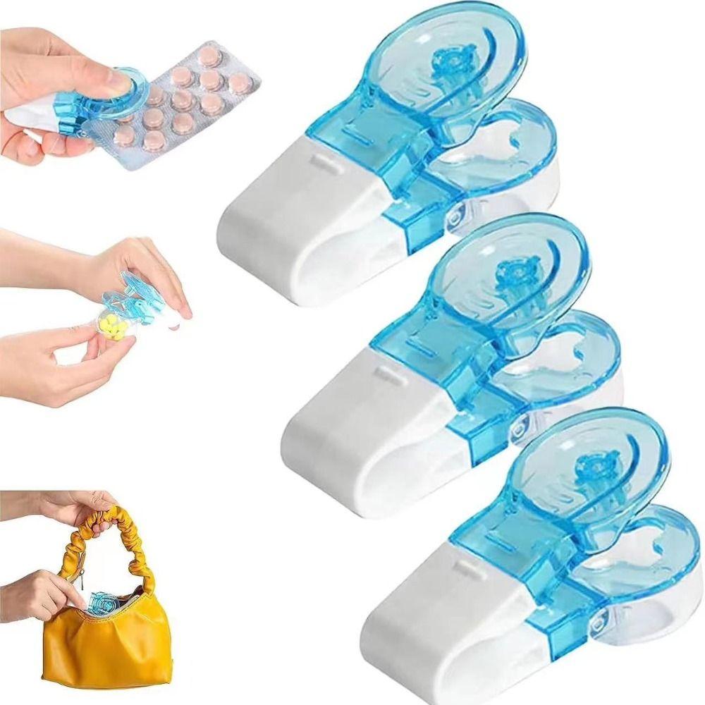 Portable Pill Taker Remover Anti Pollution Pill Separator Medicine Dispenser  All People