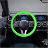 AICEL Car Silicone Steering Wheel Cover, Soft Anti-Slip Auto Steering Wheel Protector Fit 14 Inch, Universal Vehicle Interior Accessories For Cars,
