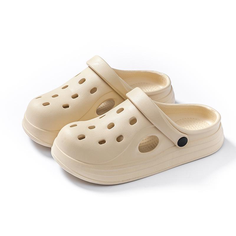 Женские садовые клоги на толстой подошве с нескользящей подошвой - Съемный комфорт для лета, пляжа и улицы