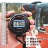DEVENTORZ Stopwatch Sports Timer Waterproof Stopwatch Countdown Timer Exercise Fitness Large Screen Split Timer Replaceable Battery and Strap Included