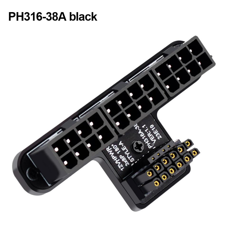 Видеокарта PCIe ATX3.0 12VHPWR 600W адаптер кабеля питания 12+4Pin Male To Female 3X8Pin To 40 Series Turn Connectors