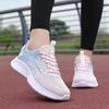 Легкие женские кроссовки Fly-knit для бега — дышащие, модные, идеально подходят для весны и осени, отлично подойдут для учениц средней школы и путешествий.