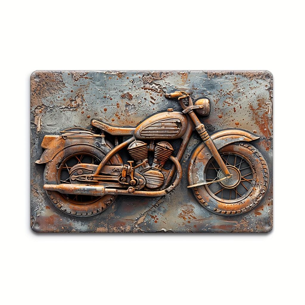 Vintage 3D Old Car Train Posters Metal Tin Sign Plaque Decorative Plates for Garage Club Man Cave Bar Home Hotel Cafe Wall Decor