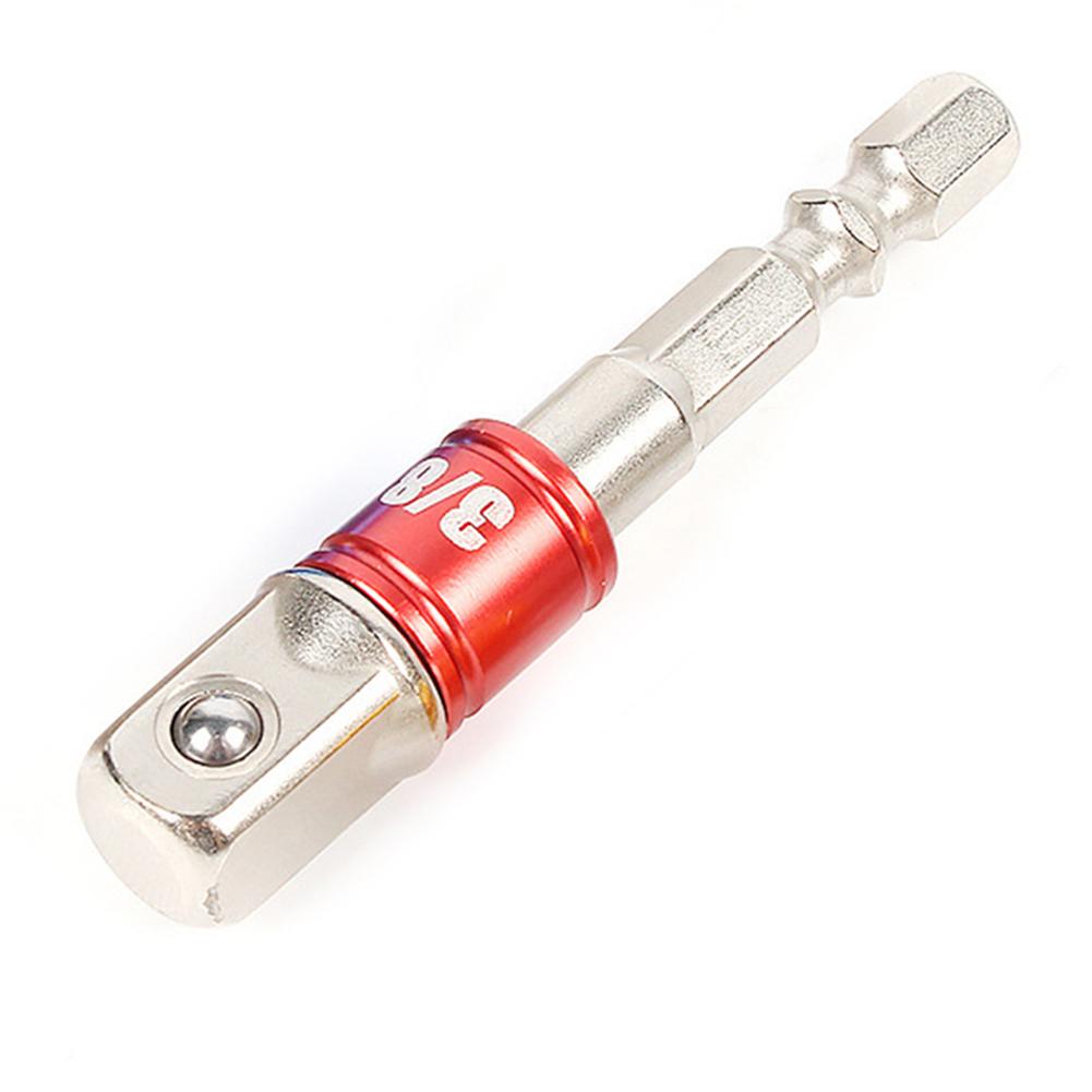 Набор адаптеров для сверл с шестигранным хвостовиком для ударного гайковерта - удлинитель для сверл с квадратным хвостовиком, 1/4", 3/8", 1/2 дюйма