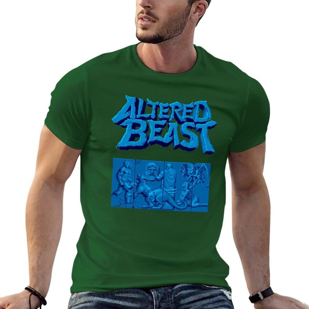 Altered Beast Tshirt Sweat Kawaii Clothes Plus Size Clothes Graphic T Shirt Vintage Unisex Workout Shirt