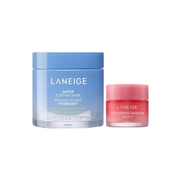 LANEIGE Ночная маска для лица и ночная маска для губ (Ягода) набор