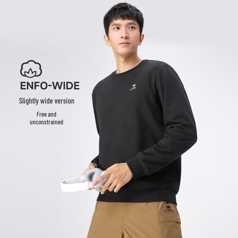 Camel Unisex Long Sleeve Round Neck Sweatshirt