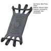 Bicycle Phone Holder Silicone Band for Garmin Computer Interface Adjustable Anti-slip MTB Mountain Road Bike Scooter Mobile Cell Phone Mount