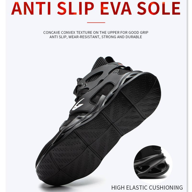 Мужские рабочие ботинки, неразрушимая защитная обувь, мужская обувь со стальным носком, устойчивые к проколам рабочие кроссовки, мужская обувь, рабочая обувь для взрослых