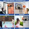 Over The Door Mini Basketball Hoop Set Wall-mounted Kids Basketball Training Toys  Kids Exercise