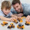 Construction Vehicle Toy Car Toy Excavator YongnKids Mini Car Bulldozer Working Car Toy Construction Vehicle Toy Construction Site Toy Construction
