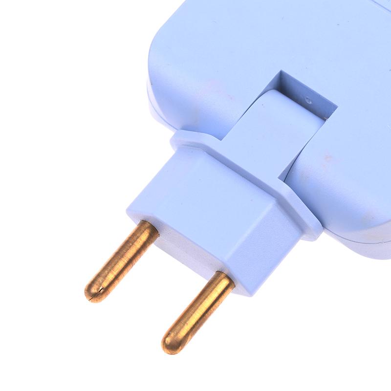 Регулируемый штепсель европейского типа, электрический адаптер с USB для зарядки мобильного телефона, переходник-розетка