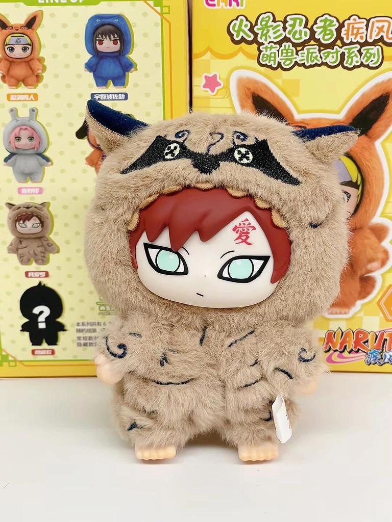 Оригинальный Наруто Ветер Милый Зверь Серия Вечеринка Слепой Бокс Модная Игрушка Фигурка Плюшевая Кукла Украшения Подарок на День Рождения Мальчика