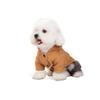 New Dog Cotton Clothes Hooded Winter Warm Puppy Four-legged Clothes Warm Pet Cotton Clothes Comfortable Flannel Teddy