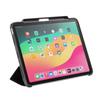 SANWA SUPPLY Case for iPad Air 11-inch (M3/2025, M2/2024) with Stylus Pen Storage Pocket and Stand, Soft Leather-Look Black, PDA-IPAD1714BK2