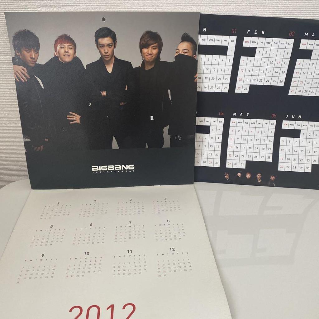 [USED] BIGBANG MAKING DVD + Calendar + DIARY 2011 Set