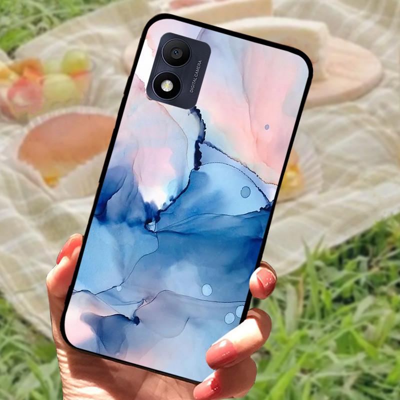 For Alcatel 1B 2022 Case 5031D 5031G Black Cases Silicone Soft TPU Phone Cover Fundas Case For Alcatel 1B 2022 5.5" Bumper Cases