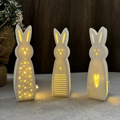 Кролик Ночник Украшение Силиконовая Форма Форма для Ночника Кристальная Эпоксидная Смола Капля Гипса Капля Силиконовая Форма