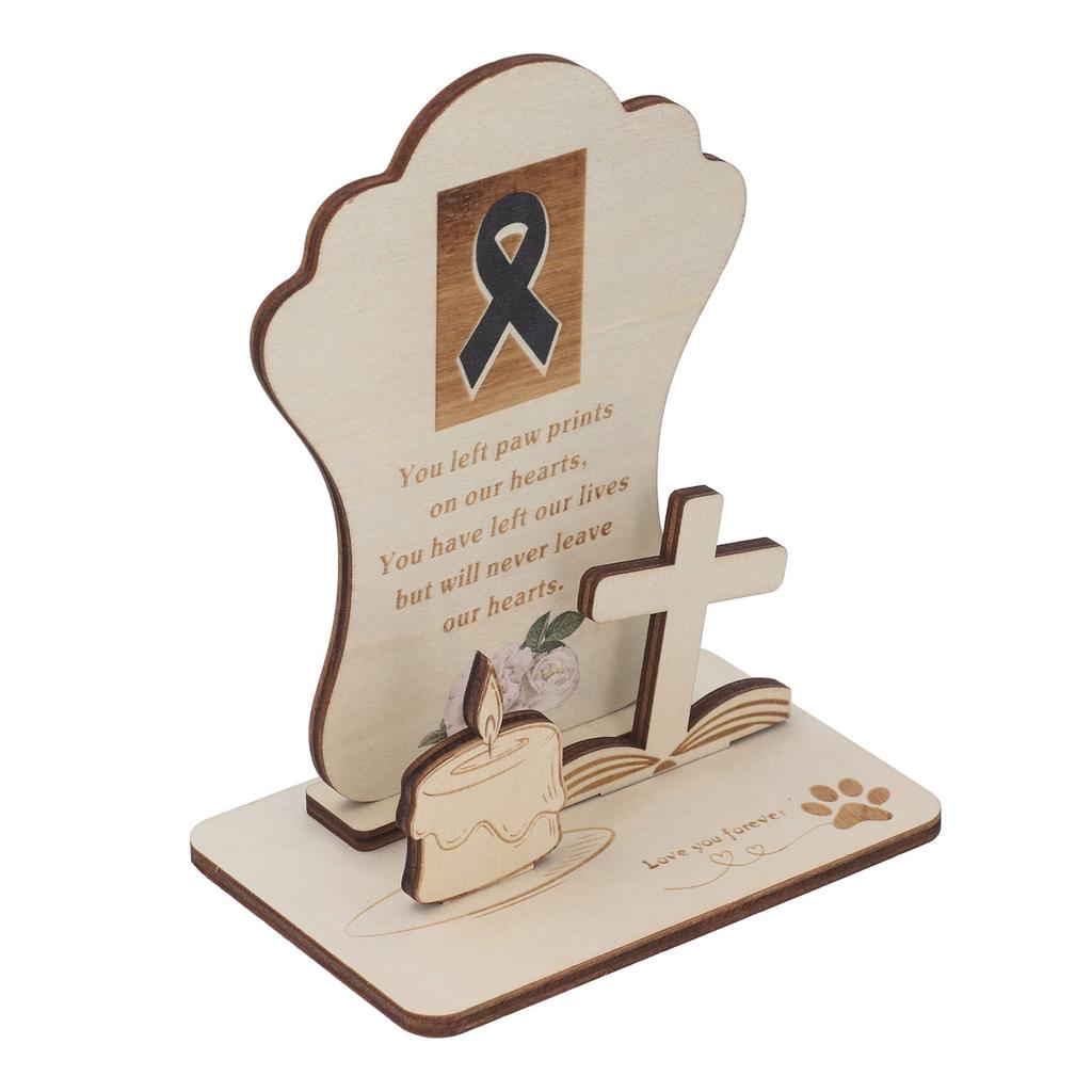 Мемориальная доска для животных, значимая для выражения сочувствия, мемориальная доска для животных, деревянный декор стола для кошек и собак