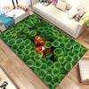3D коврик для морского дна, подводный мир, дельфин, черепаха, коврик для гостиной, спальни, дивана, коврик, детский нескользящий напольный коврик