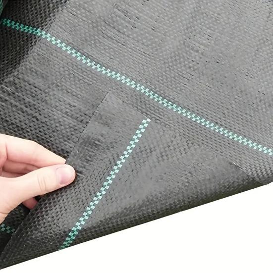 Yousheng Weed Barrier Landscape Fabric Woven Geotextile Mat Gardening Ground Cover Weed Control Cloth for Orchard Vegetable Field Driveway Walkway