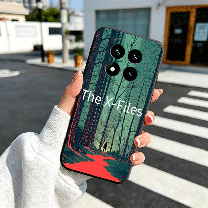 The X Files I Want to Believe Soft Phone Case for Xiaomi Redmi Note 12 13 14 15 Pro Plus 11 12S 11S 11T 10 4G Black Cover Back S