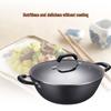 SUPOR Cast Iron Non-Coated Deep Wok