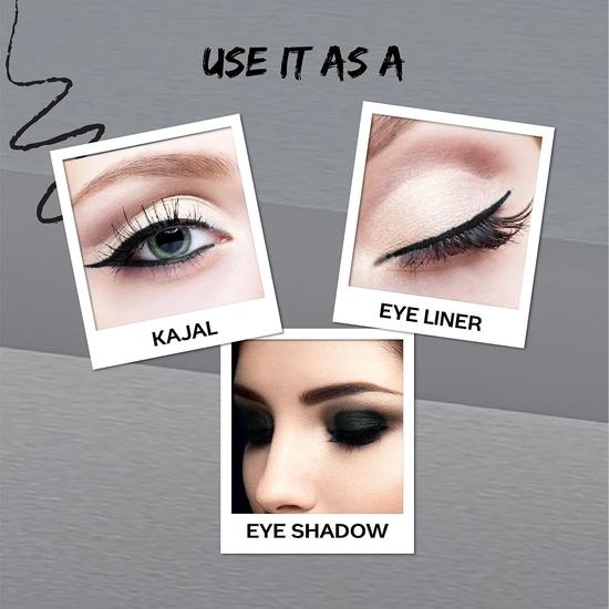 FACESCANADA Ultime Pro Longwear Opaque Eye Pencil - Solid Black 02, 1.2 G|8 Hr Long Stay|Smooth One Stroke Application|Water Proof