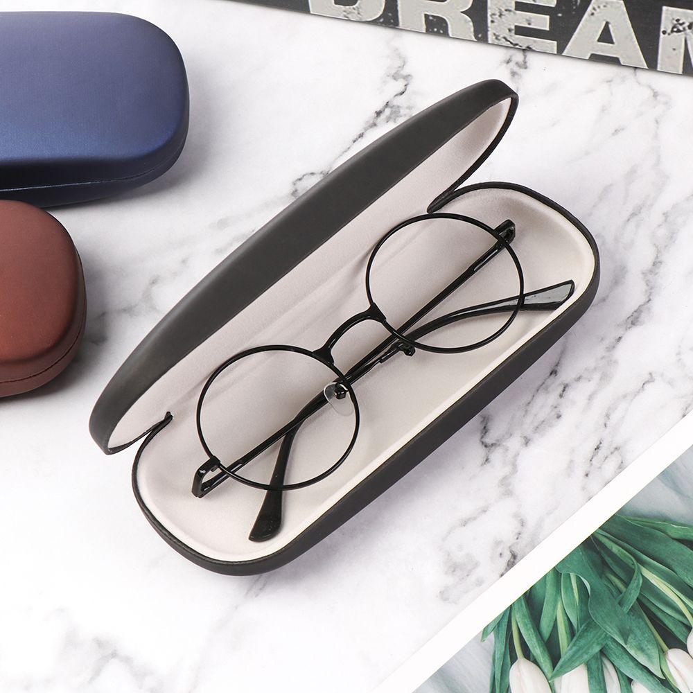 Классический мужской женский перламутровый чехол для очков от близорукости из ПУ, коробка для очков, футляр для очков для чтения, защита для очков