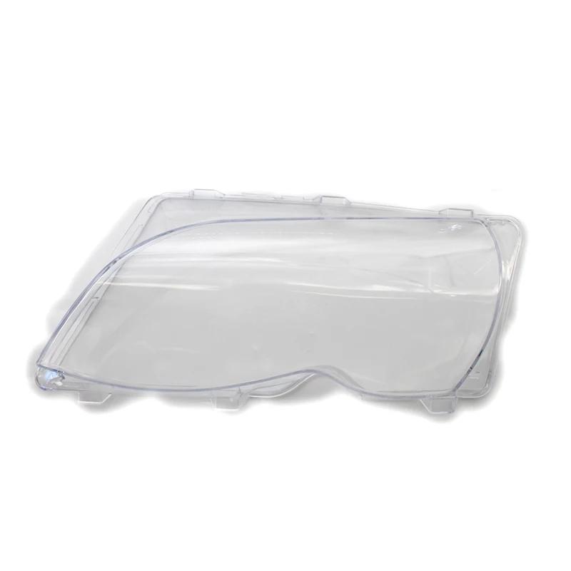 Крышки линз фар автомобиля для BMW 3 серии E46 318i 320i 325i 4 двери седан 2002-2005 Крышка лампы фары