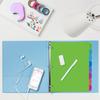Avery Write & Erase 8 Tabs Pastel Plastic Divider for 3 Ring Binders, 3 Sets (8 Colors)
