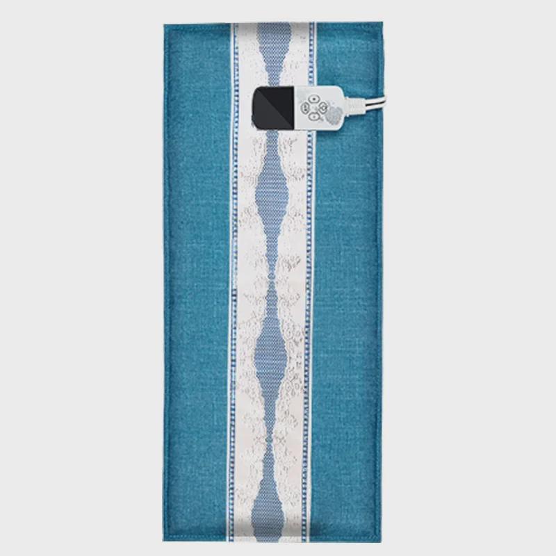 Электрогрелка Oaks Wormwood Compress: Терапевтический пояс с грубой морской солью для облегчения боли в плечах, шее и талии — идеальный подарок для родителей.