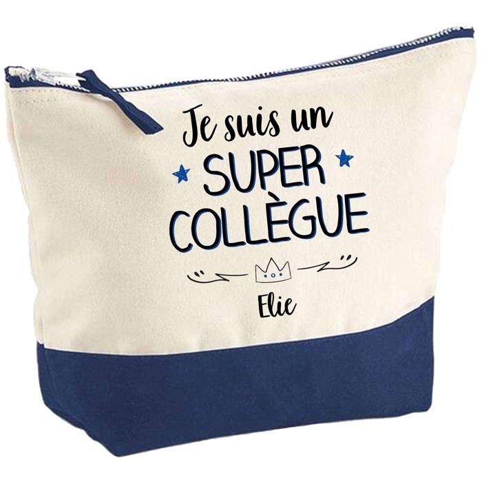 Trousse de maquillage - PLANETEE - Elie Super Collègue - Grand format - Coton - Impression sublimation HD