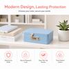 Rectangular Combination Lock Storage Box Flip Top Design Piggy Bank  Personal Belongings