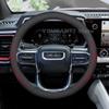 Кожаная накладка на руль автомобиля для GMC Canyon AT4 Denali 2024 2015-2023 Sierra 2023 Автомобильные аксессуары Руль GMC Canyon