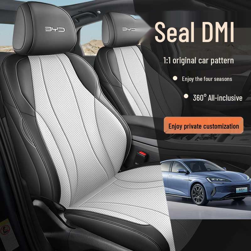 BYD Seal DMI Leather Seat Covers: Universal, Full Coverage & All-Season