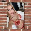 Винтажная жестяная табличка 8x12 дюймов, ржавый металлический настенный арт, ретро, стильная женщина, селфи, плакат, декор для кухни в стиле кантри, бара, мужской комнаты