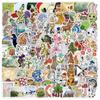 100 Animal Graffiti Stickers In Nordic Style Storybooks Children's Stickers Suitcase Waterproof Decorative Stickers