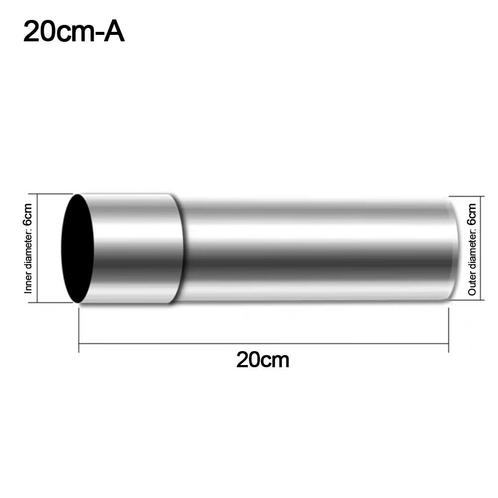 Diameter 6CM Chimney Pipes Stainless Steel Stove Pipes Flue Extension Tube Tents