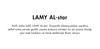 LAMY Перо Medium Nib Ограниченный Официальный Импорт Al-Star Ручка, (M), Сирень, Издание, (ЛД3ЛЛ-М)